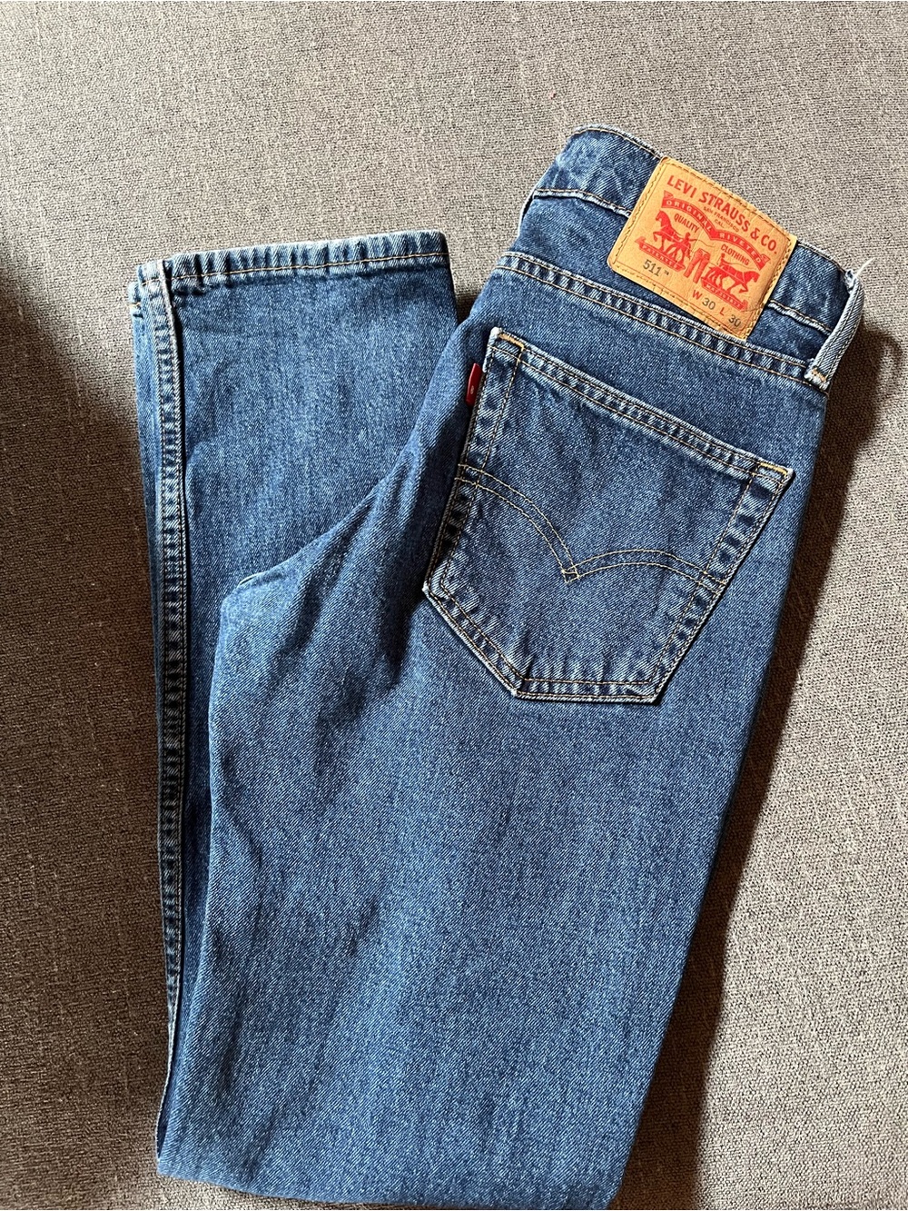 Levi's Women's Blue Skinny Jeans